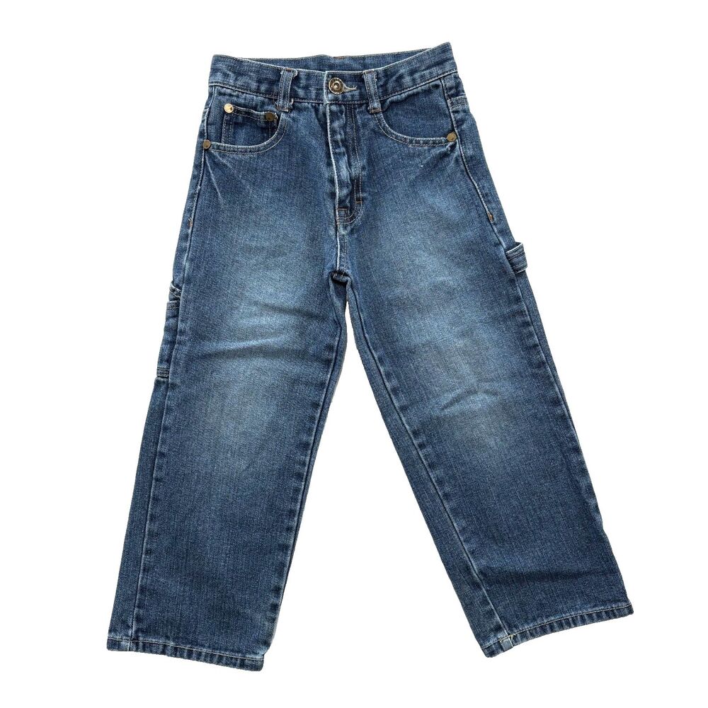 Joseph Abboud Jeans Kids Designer Denim Baggy Cargo Carpenter Skater Pants 5